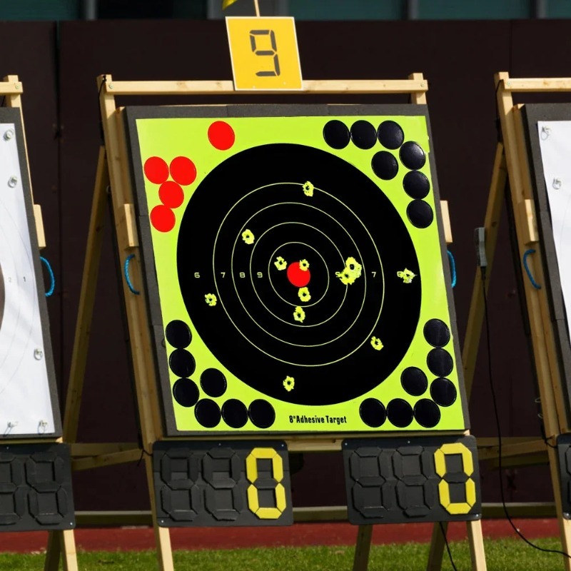 Practice Target Board - Przejrzysty, zadrukowany, wysokiej jakości papier treningowy
