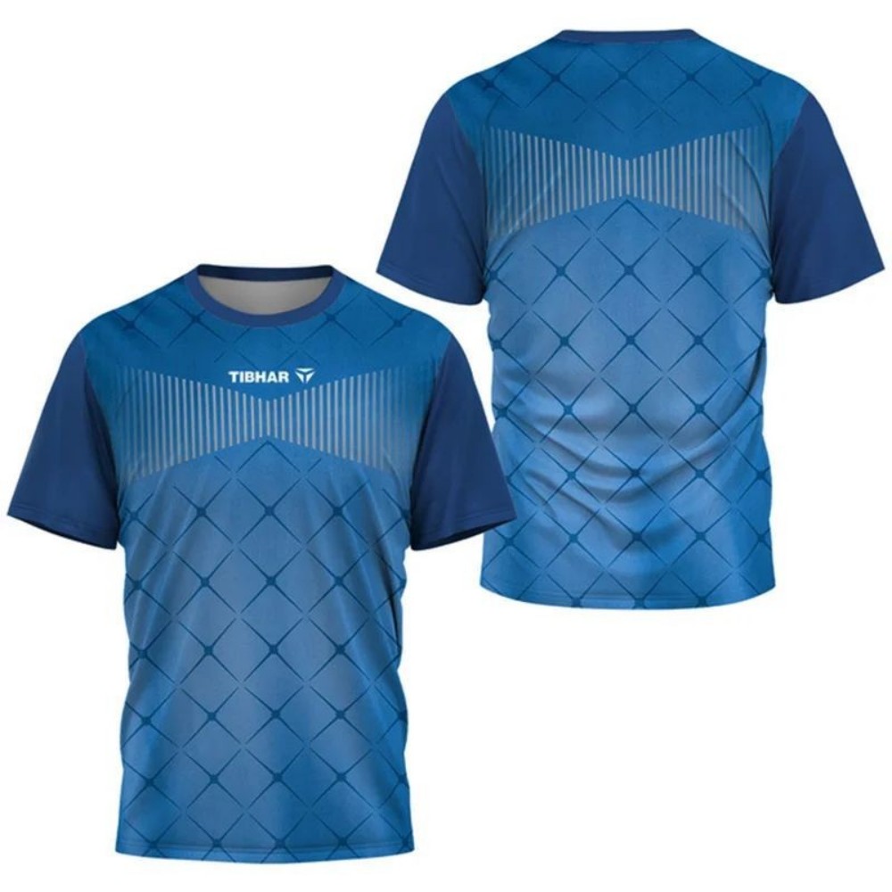 Table Tennis Jersey - Męska koszulka sportowa outdoorowa do tenisa
