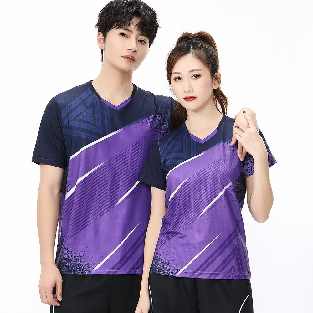 Table Tennis Jersey - Męskie kobiety Ping Pong tenisowe T-shirt