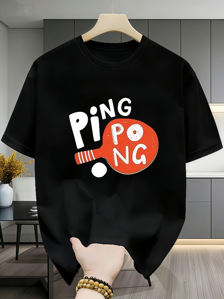 Męska koszulka z grafiką tenis – Table Tennis Graphics recenzja i cena