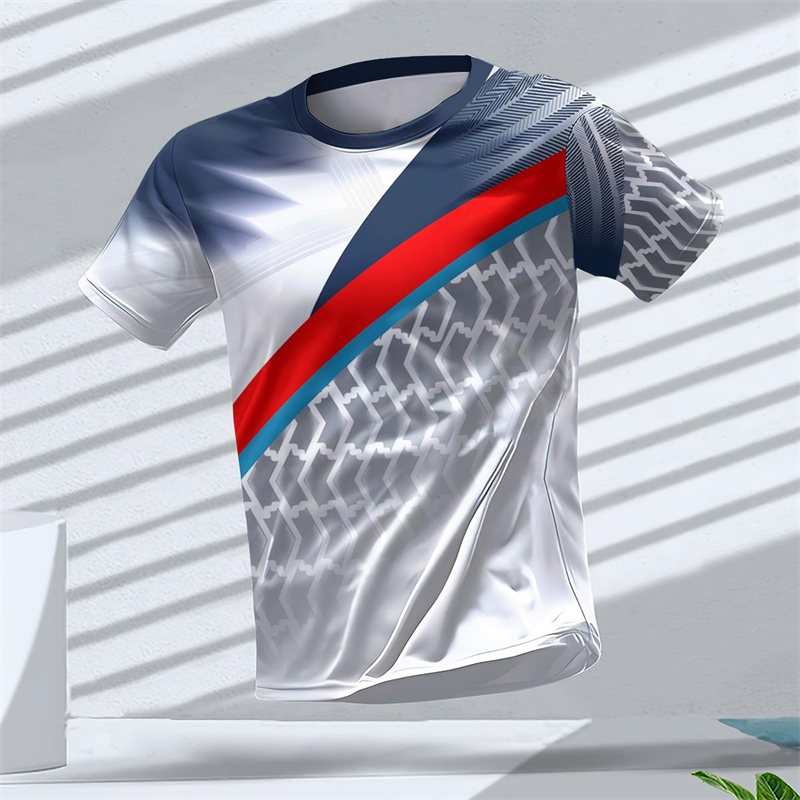 Geometryczne grafiki, koszulki – Table Tennis Jersey recenzja i cena