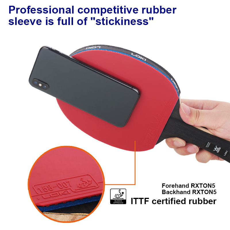 Niestandardowe rakietki do ten – Table Tennis Custom Bat recenzja i cena