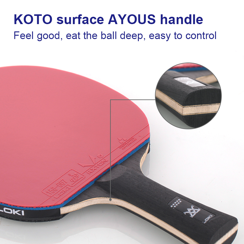 Niestandardowe rakietki do ten – Table Tennis Custom Bat recenzja i cena