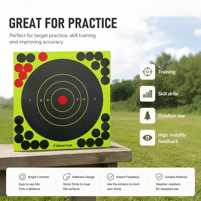 Papier celny z efektem fluores – Practice Target Board recenzja i cena