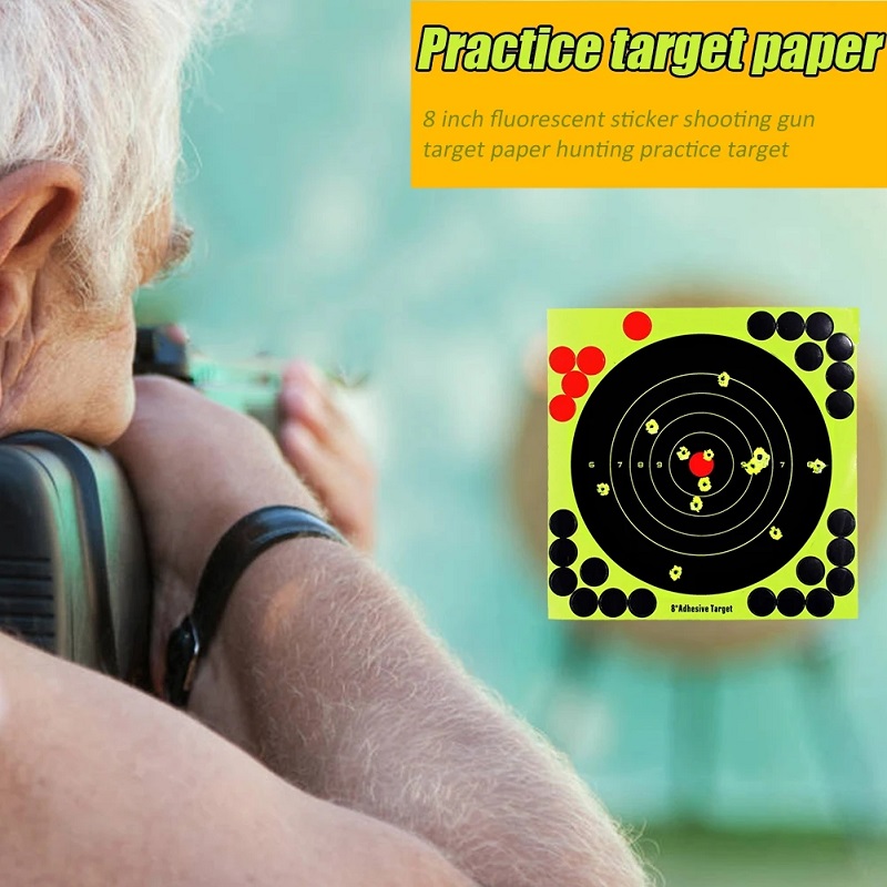 10-80 szt. 8-calowe naklejki n – Practice Target Board recenzja i cena